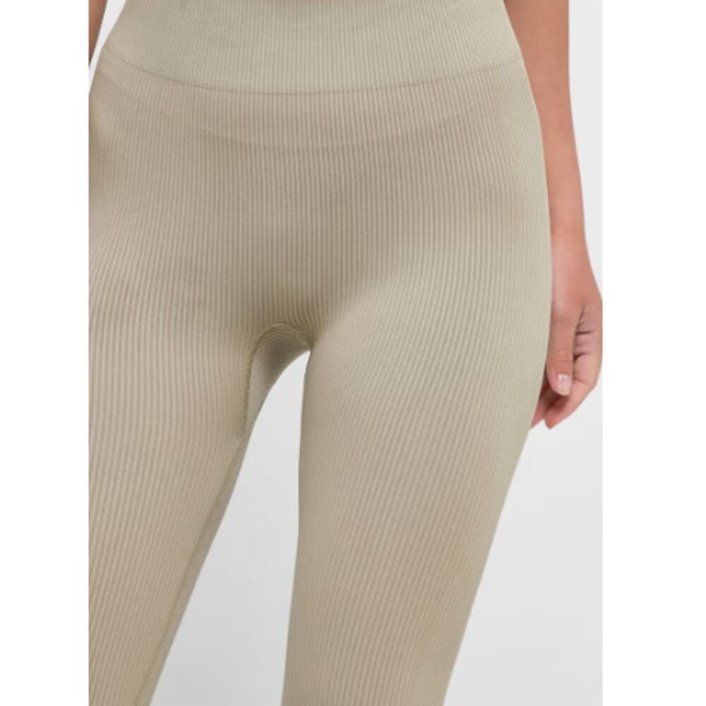NEW TOPSHOP NORDSTROM Co-Ord Ribbed Seamless High Waist Leggings Size M - Picture 6 of 7